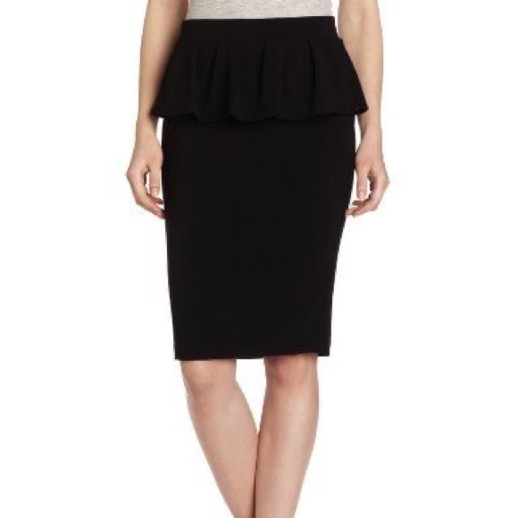 XOXO Dresses & Skirts - XOXO black peplum pencil skirt